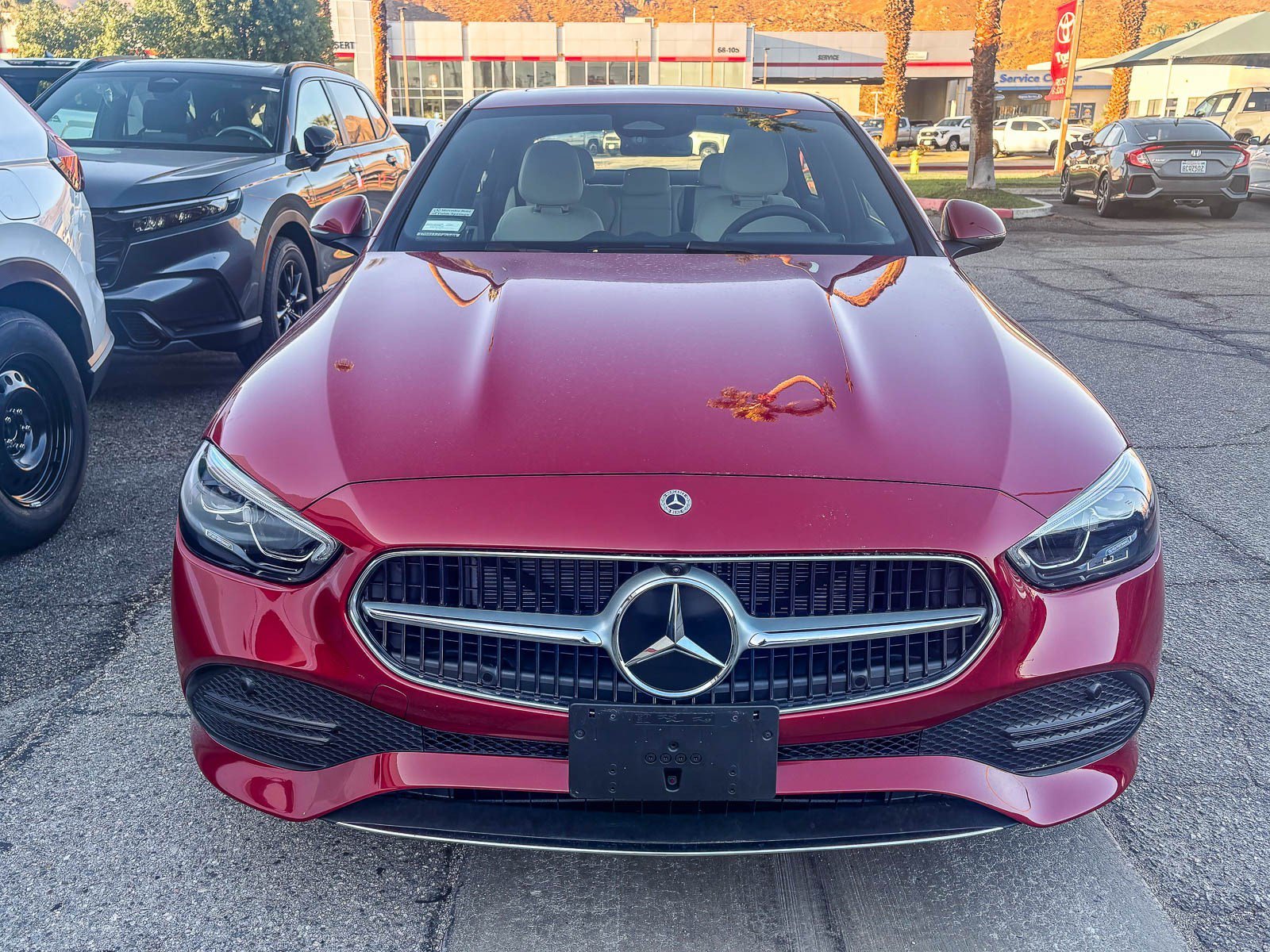 Used 2026 Red Mercedes-Benz C 300 image 2