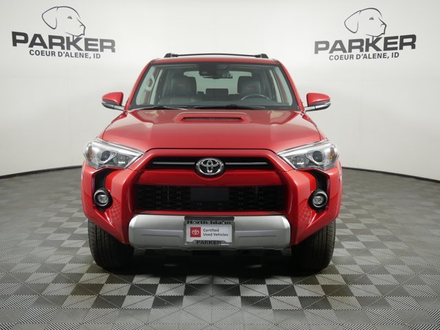 Used 2023 Barcelona Red Metallic Toyota TRD Off-Road Premium image 3