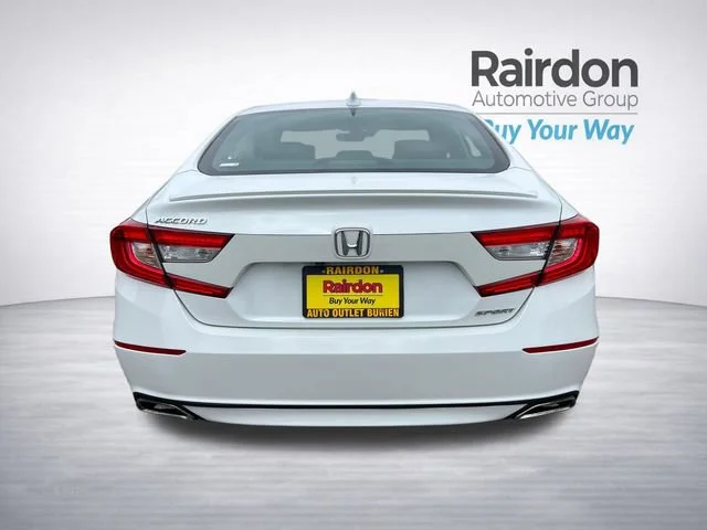 Used 2019 Platinum White Pearl Honda Sport 1.5T image 6
