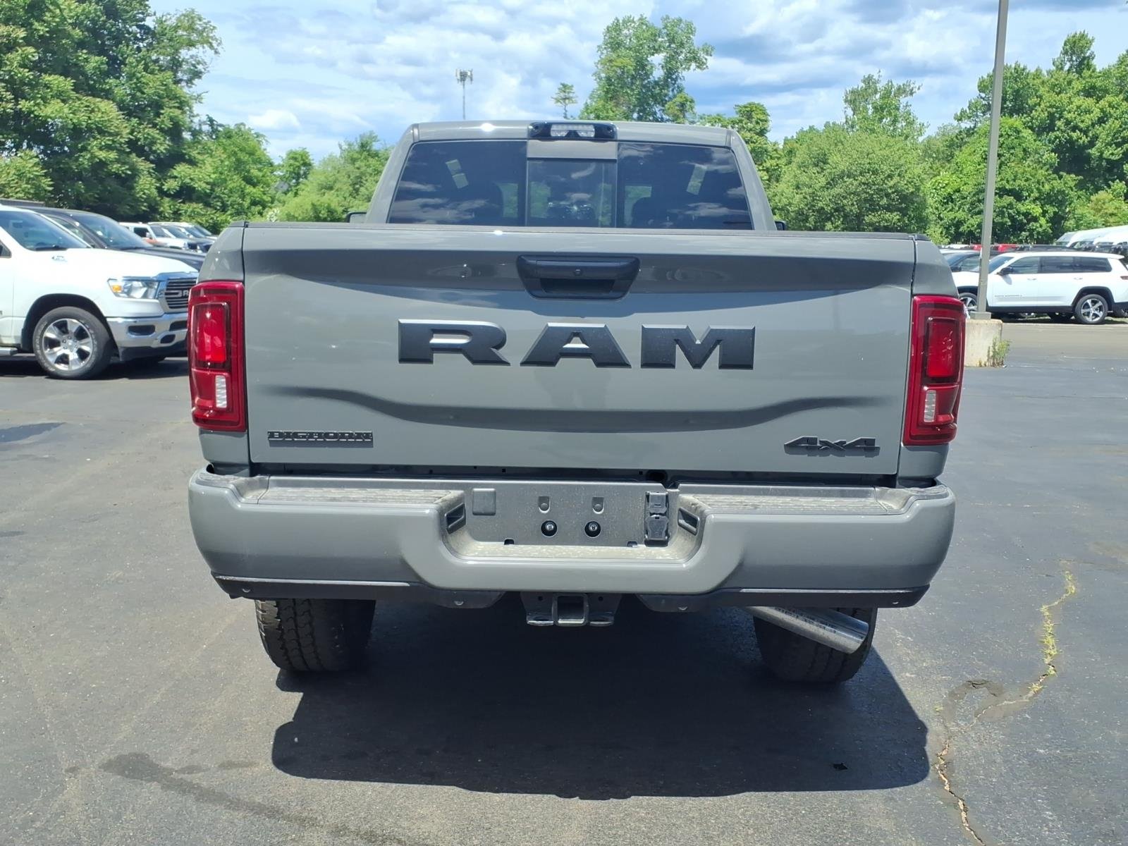 New 2026 Ceramic Gray Clear-Coat Exterior Paint RAM Big Horn image 5