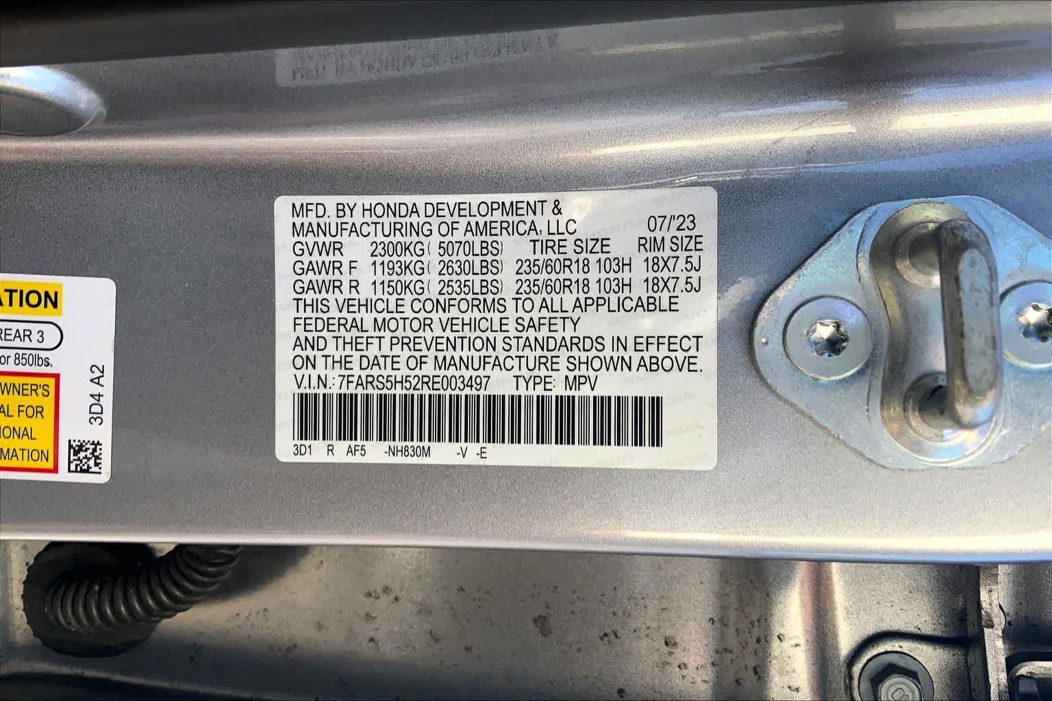 Used 2024 Lunar Silver Metallic Honda Sport image 31