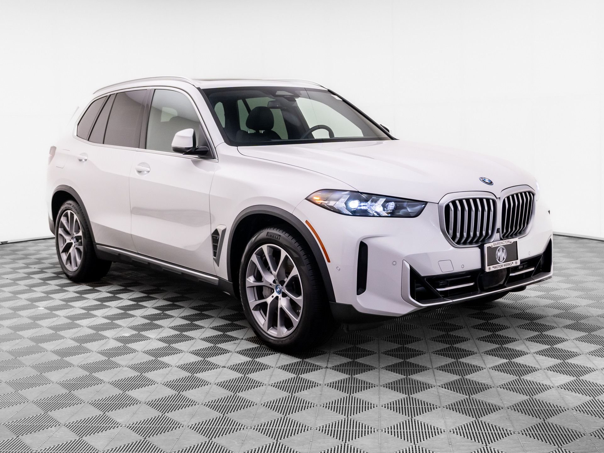 Certified Used 2024 Mineral White Metallic BMW xDrive50e image 9