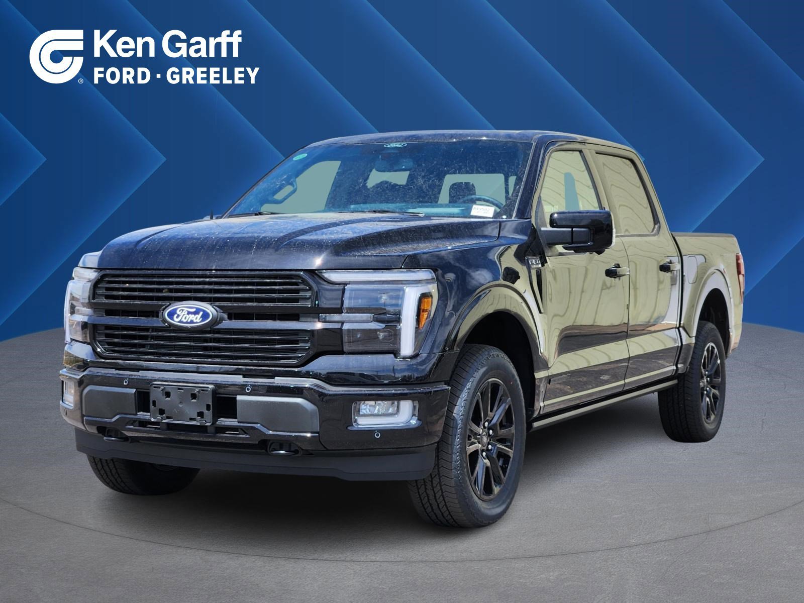 New 2026 Agate Black Metallic Ford Platinum image 1