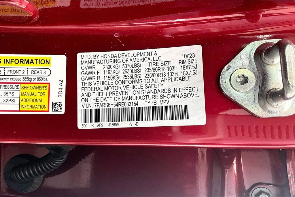 Certified Used 2024 Radiant Red Metallic Honda Sport image 35