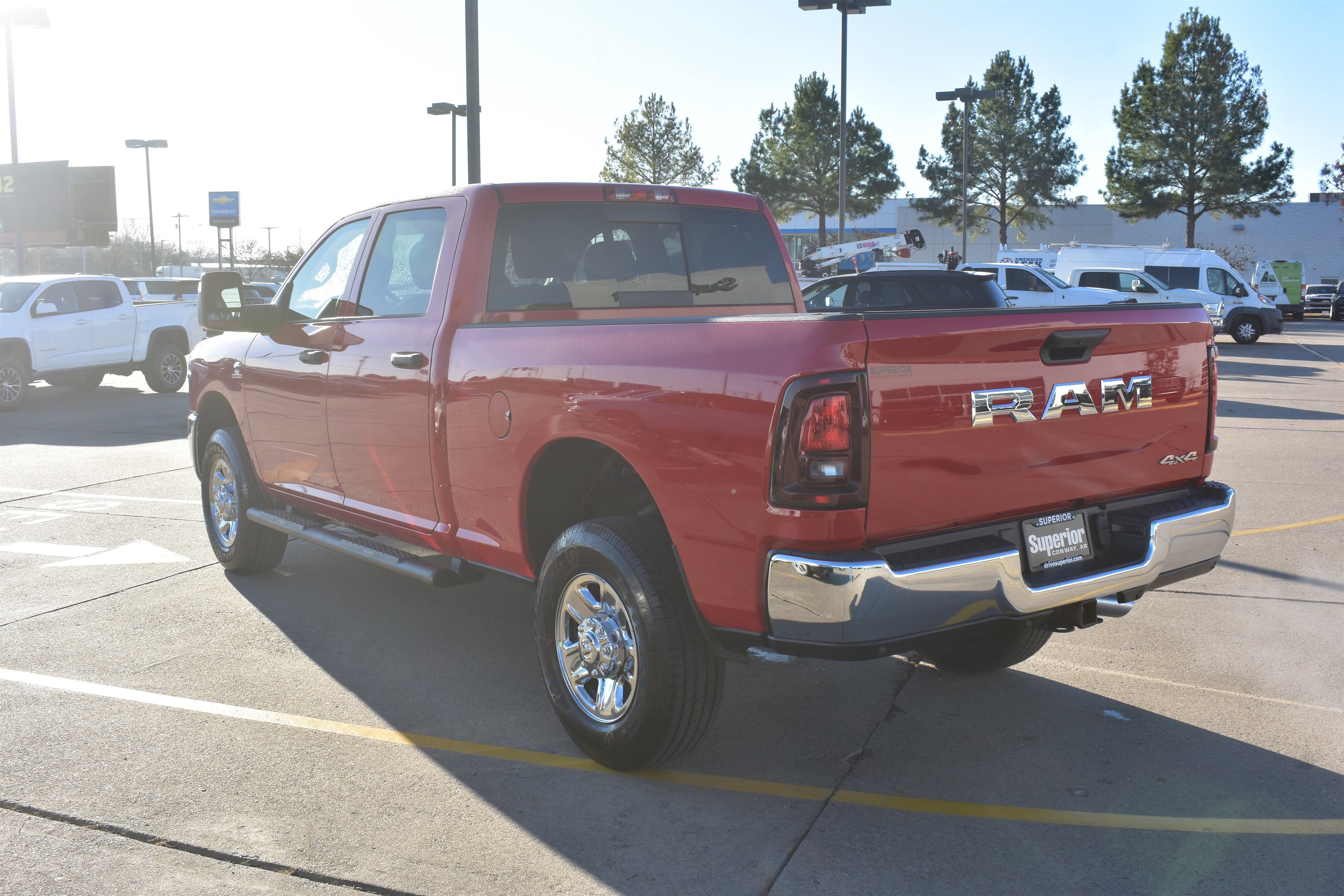 New 2026 Flame Red Clearcoat RAM Tradesman image 8