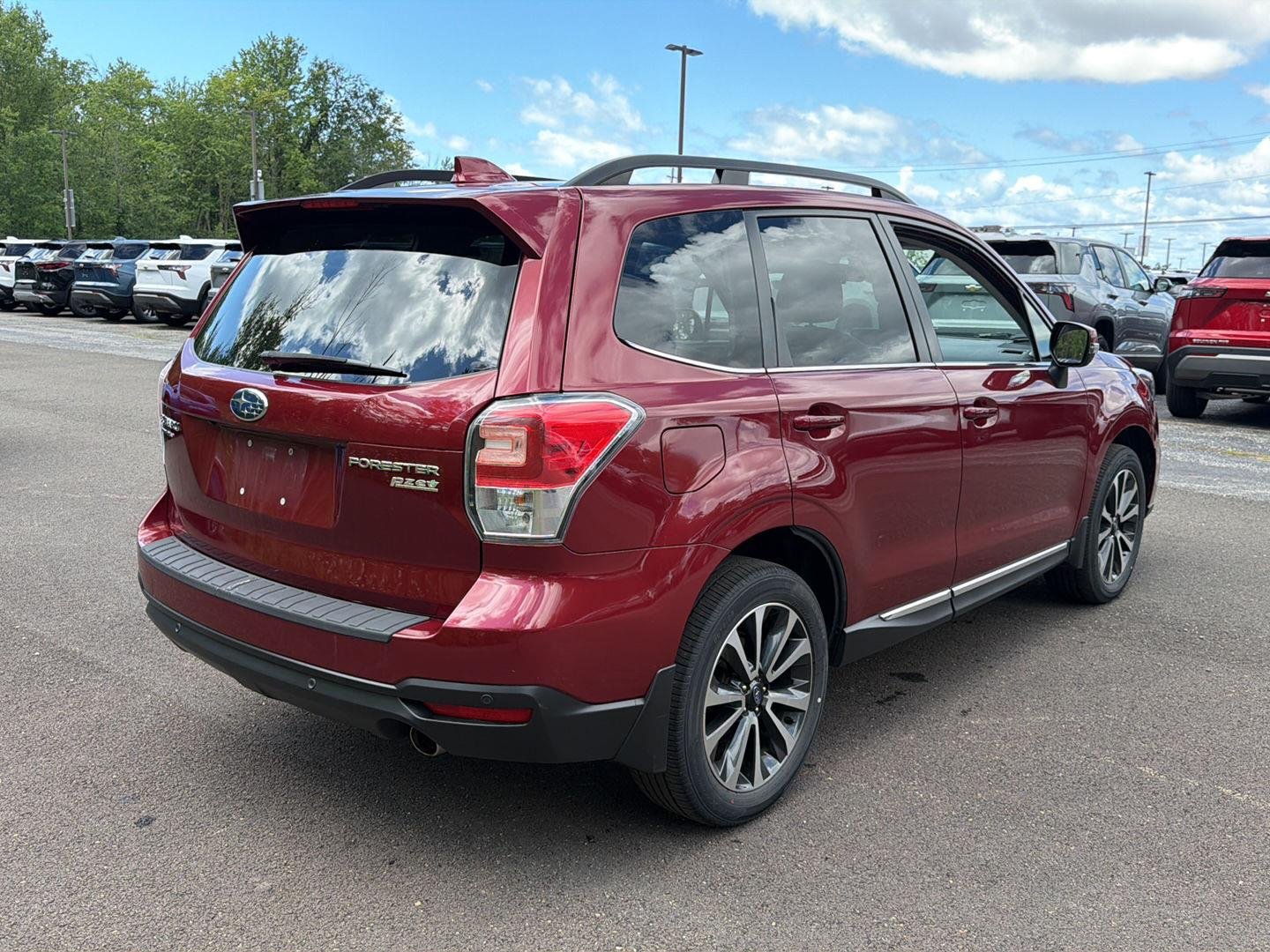 Used 2017 Venetian Red Pearl Subaru Touring image 8