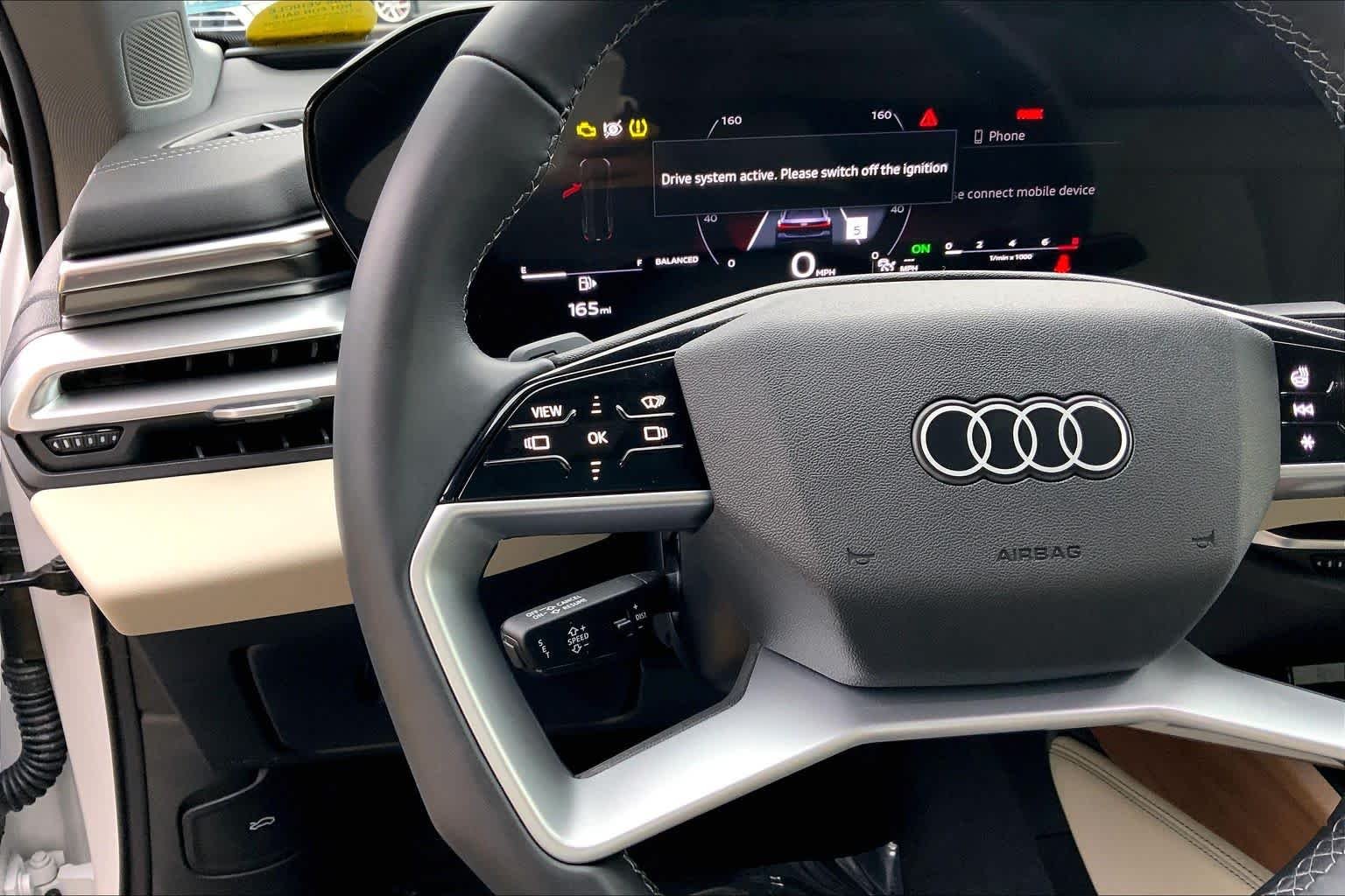 Used 2025 Glacier White Metallic Audi Premium Plus image 24