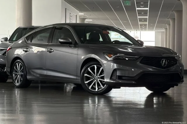 Used 2024 Liquid Carbon Metallic Acura Base image 1