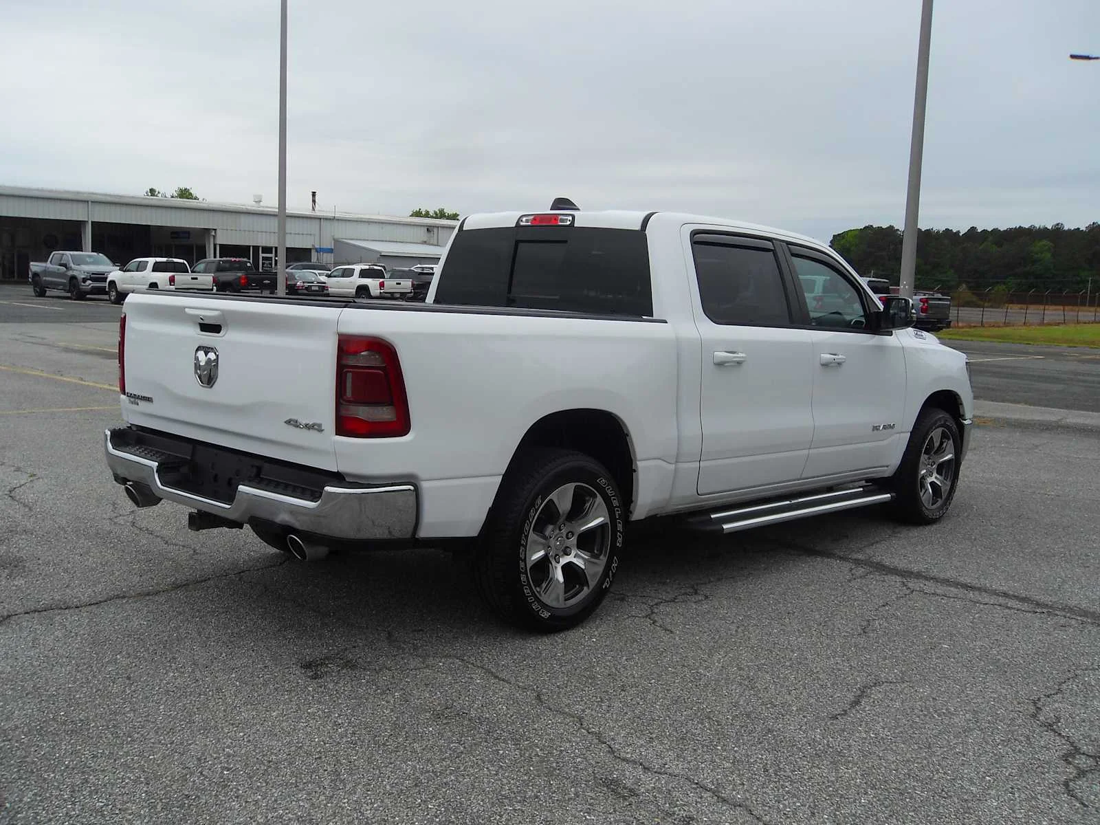 Used 2023 Bright White Clearcoat Ram Laramie image 5