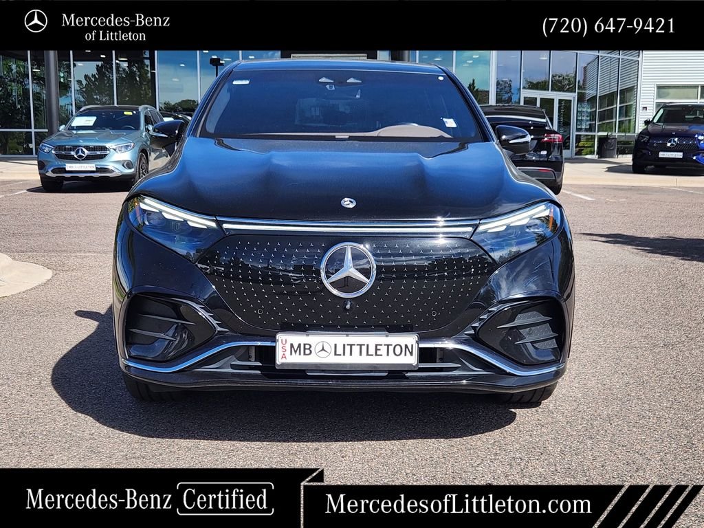 Certified 2023 Mercedes-Benz EQS SUV Base with VIN 4JGDM4EBXPA017864 for sale in Littleton, CO