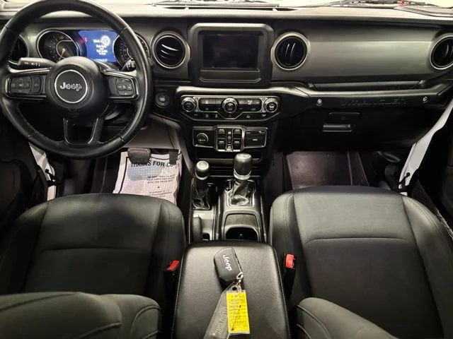 Used 2021 White Jeep Unlimited Sport S image 14