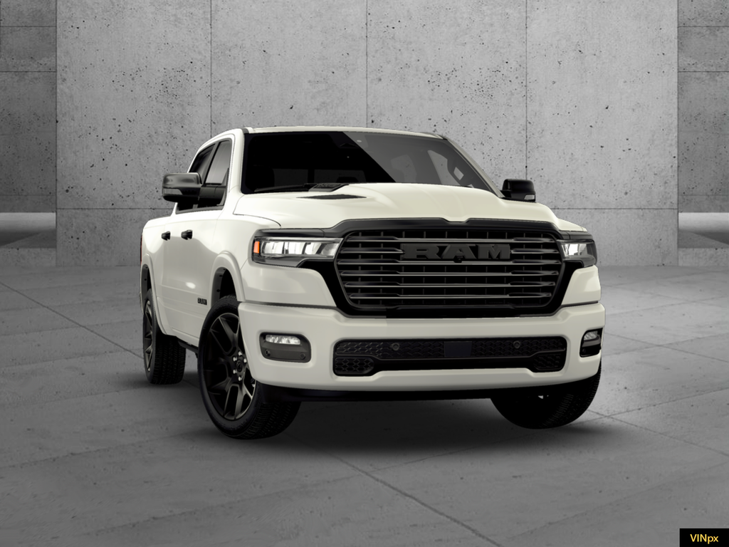 New 2026 Ivory White Tri-Coat Pearl-Coat Exterior Paint RAM Laramie image 15