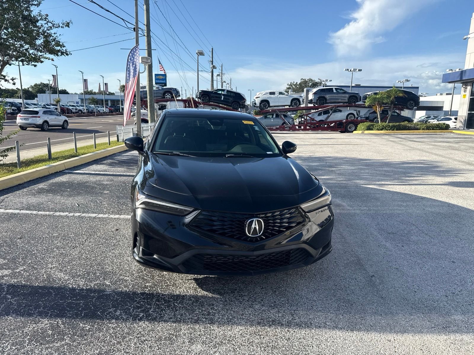 Used 2024 Majestic Black Pearl Acura Base image 3