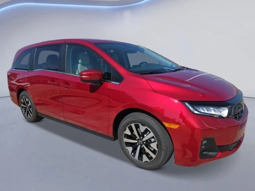 New 2026 Radiant Red Metallic II Honda EX image 7