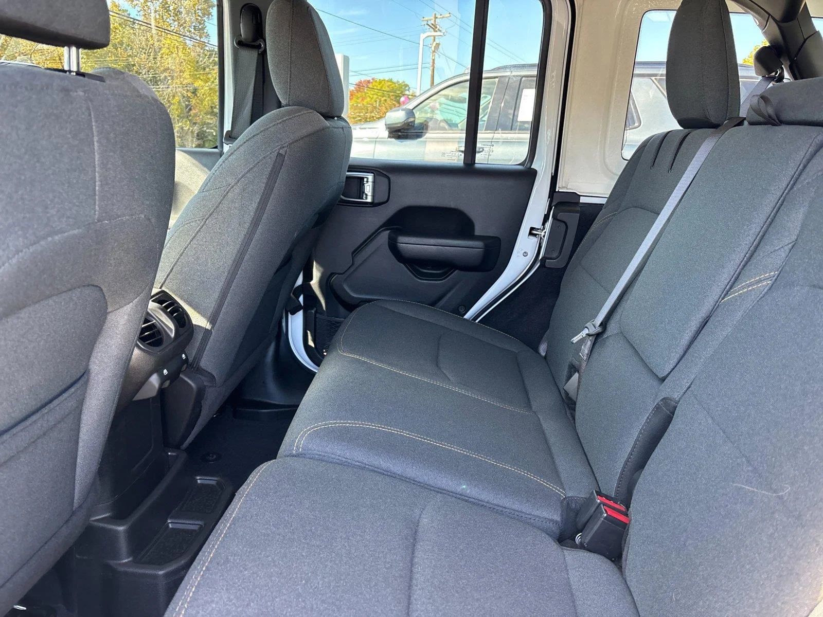Used 2024 Bright White Clearcoat Jeep Sport S image 32