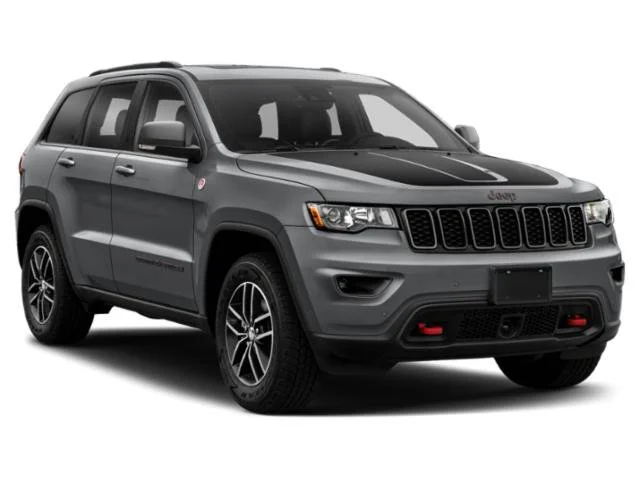 Used 2019 Bright White Clearcoat Jeep Trailhawk image 9