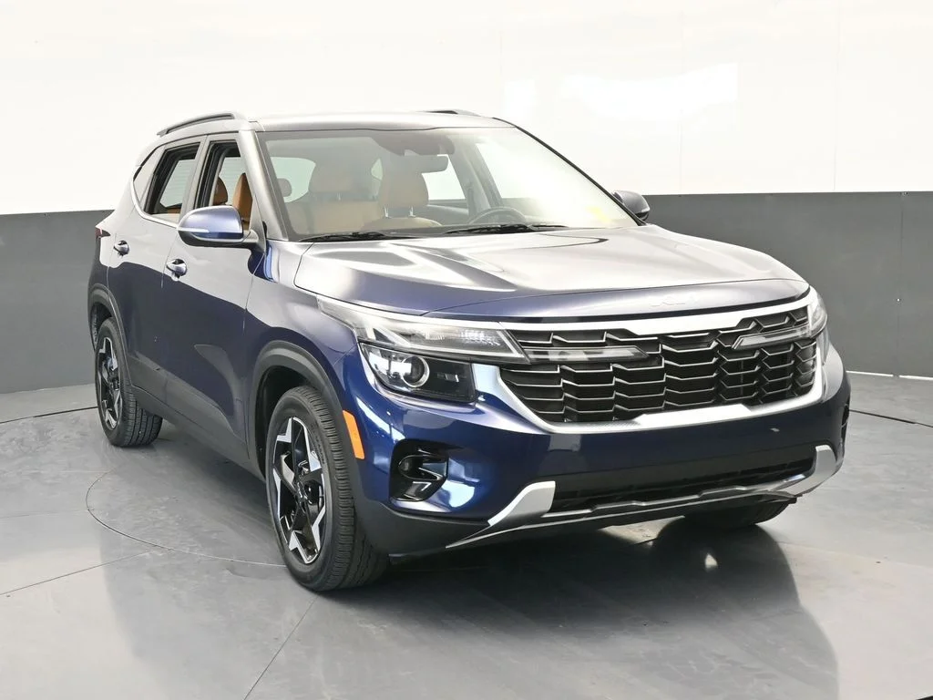 Used 2024 Dark Ocean Blue Kia EX image 8