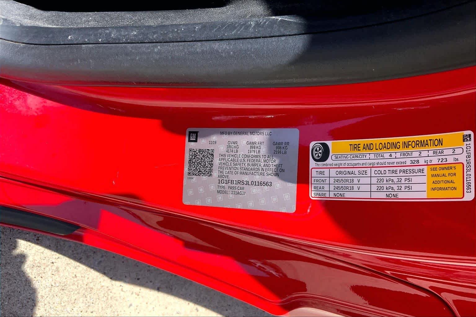Certified Used 2020 RED HOT Chevrolet 1LT image 33