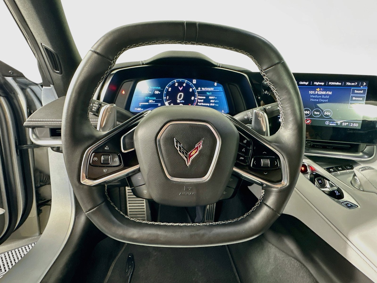 Used 2021 Silver Chevrolet Stingray image 12