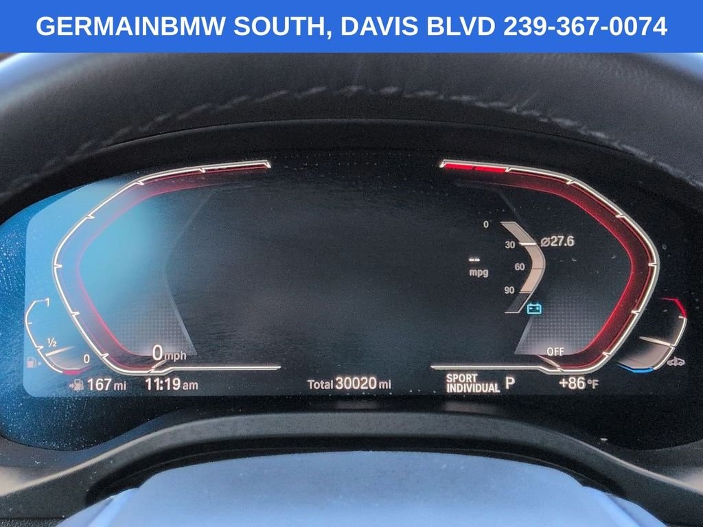 Certified Used 2024 Mineral White Metallic BMW xDrive30i image 30