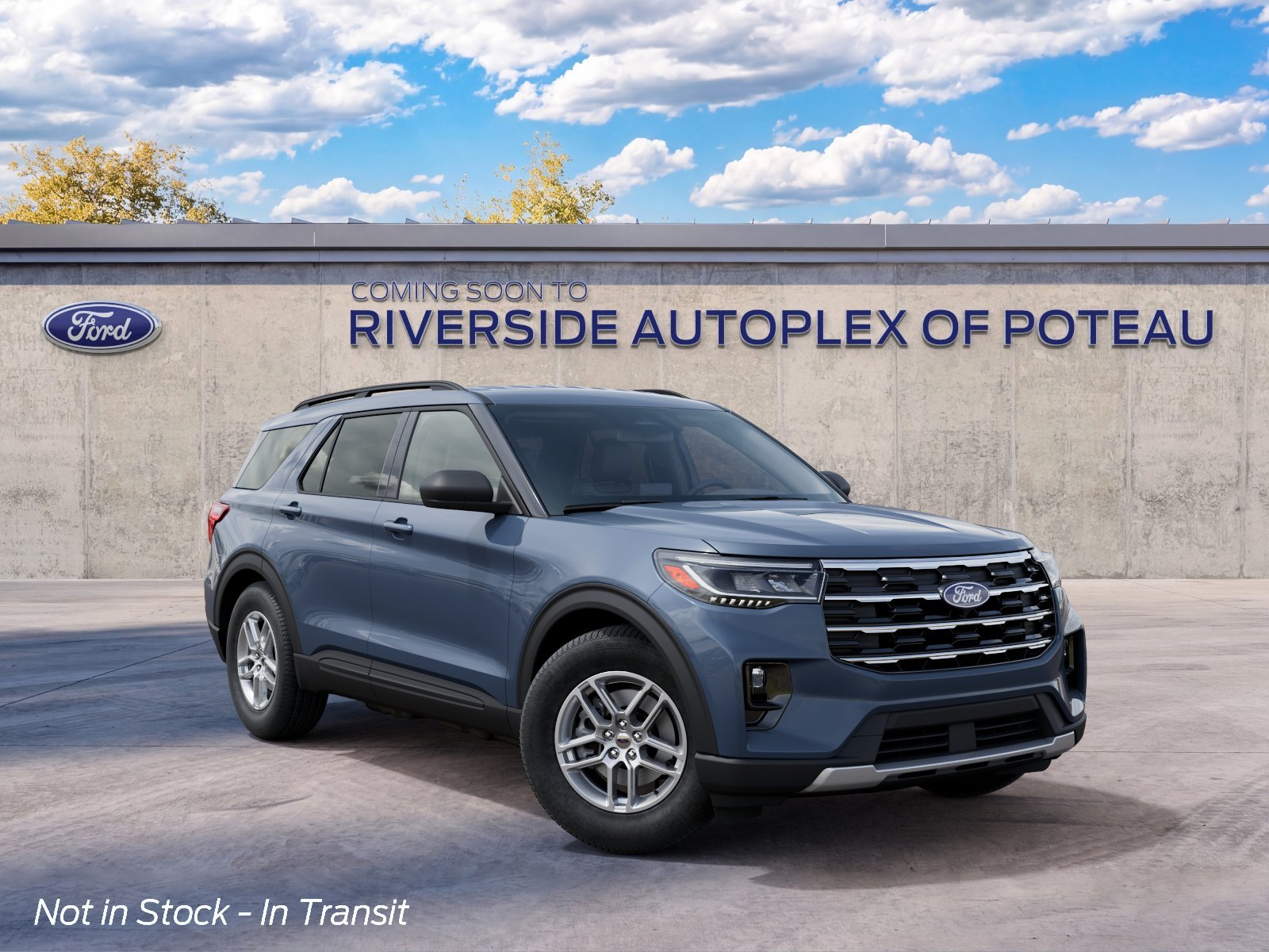 New 2027 Vapor Blue Metallic Ford Active image 4