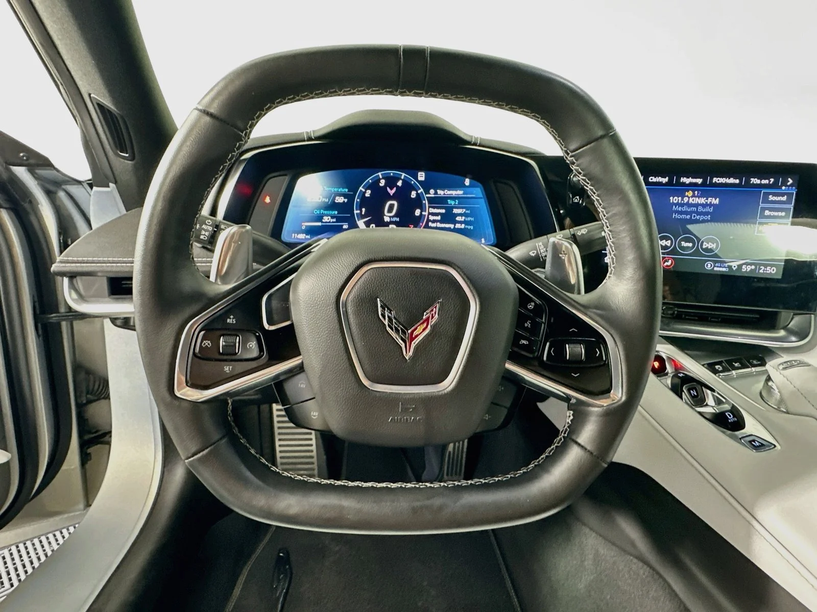Used 2021 Silver Chevrolet Stingray image 12