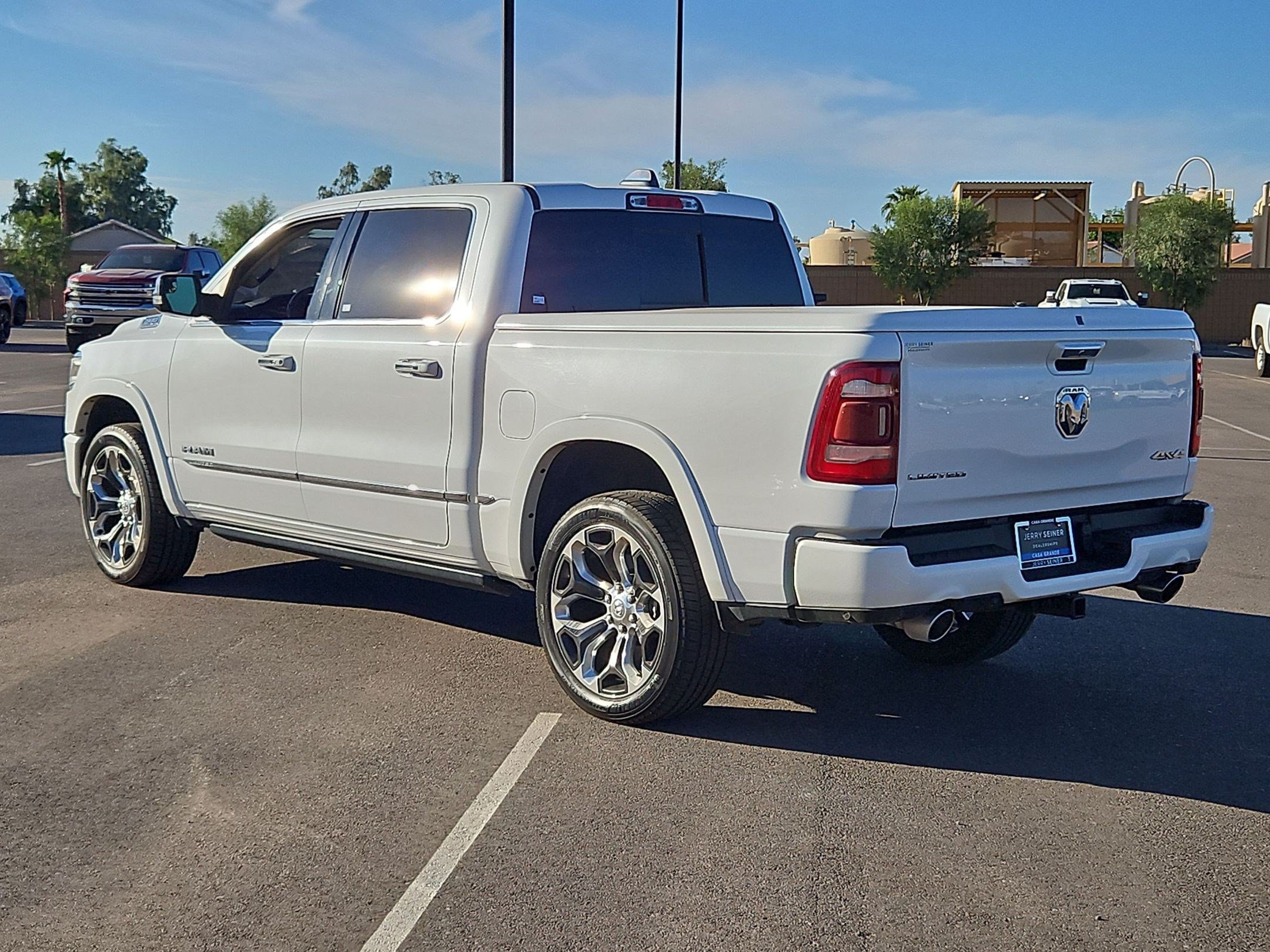 Certified Used 2020 Off-white Ram Limited Crew Cab 4x4 5