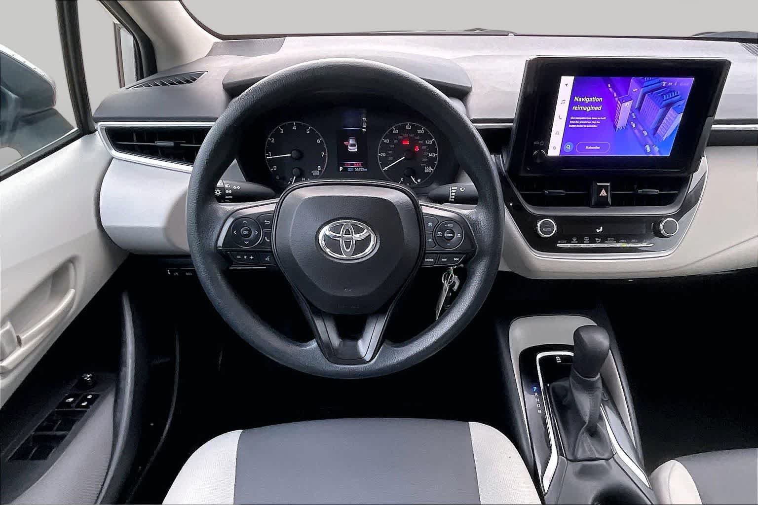 Used 2023 Classic Silver Metallic Toyota LE image 5
