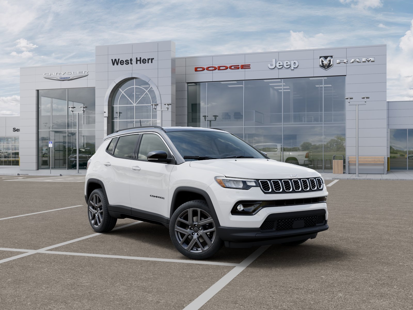 New 2026 Bright White Clearcoat Jeep COMPASS LIMITED ALTITUDE 4X4 image 31