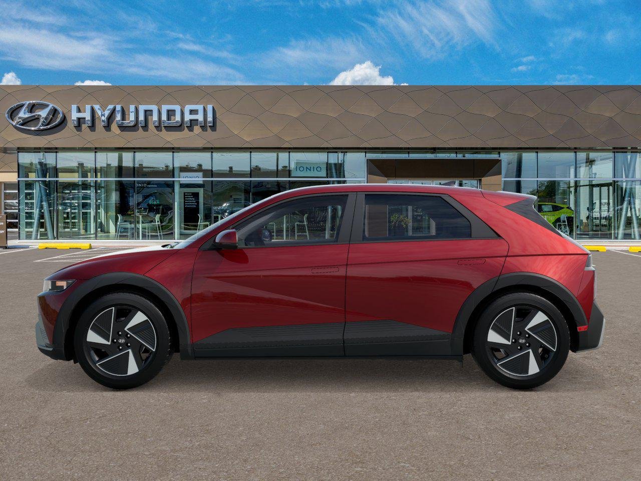 New 2026 Red Hyundai SEL image 3