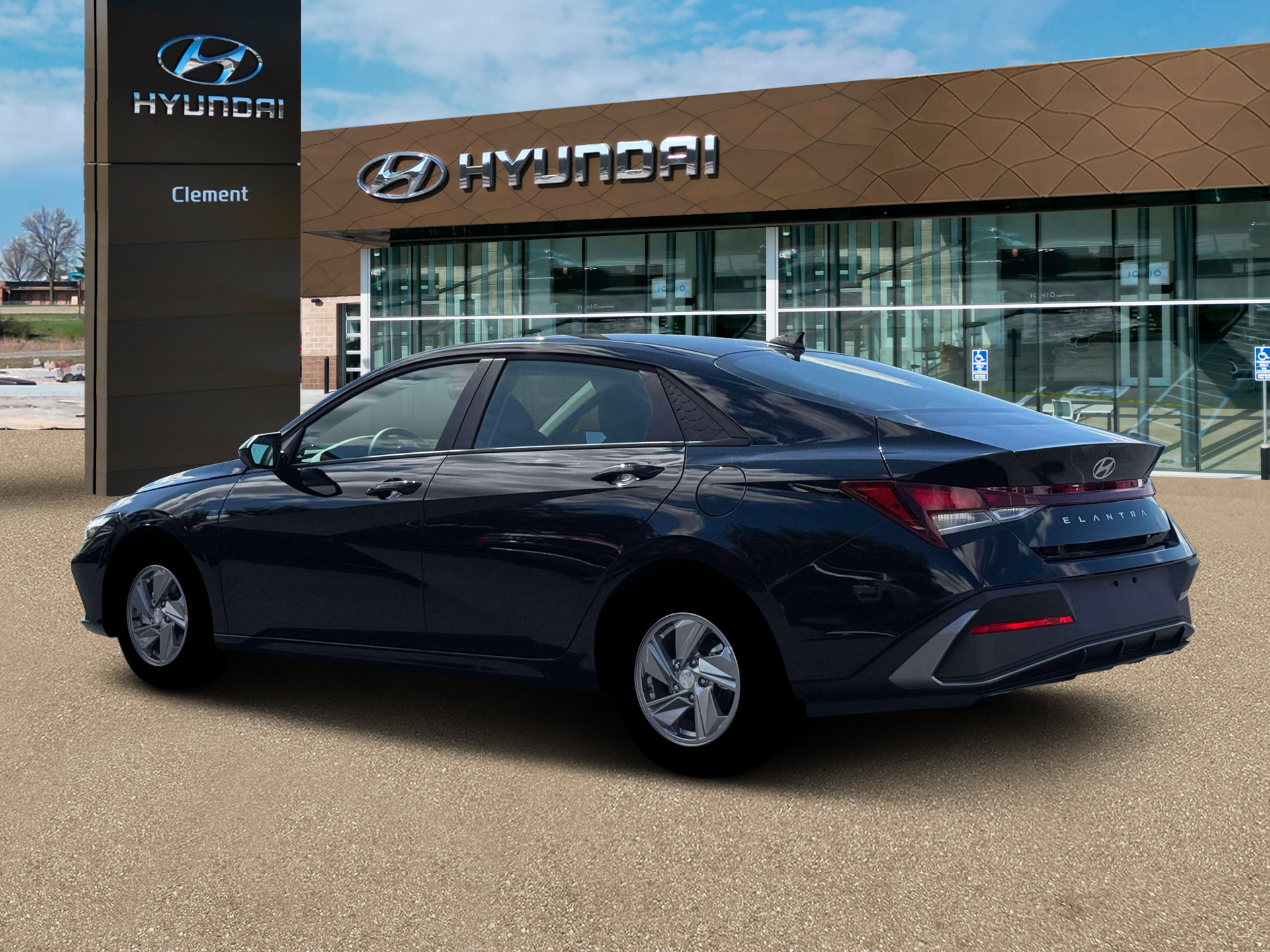 New 2026 Black Hyundai SE image 4