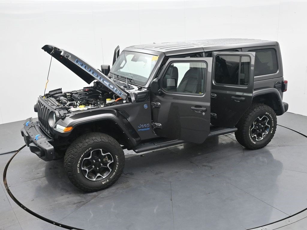 Used 2021 Granite Crystal Metallic Clearcoat Jeep Unlimited Rubicon image 34