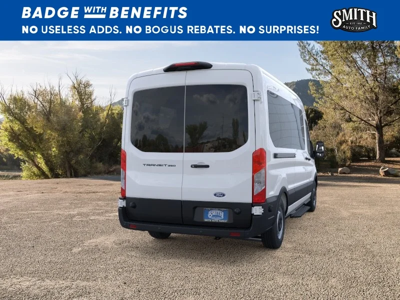 New 2026 Oxford White Ford Passenger Van XL image 9
