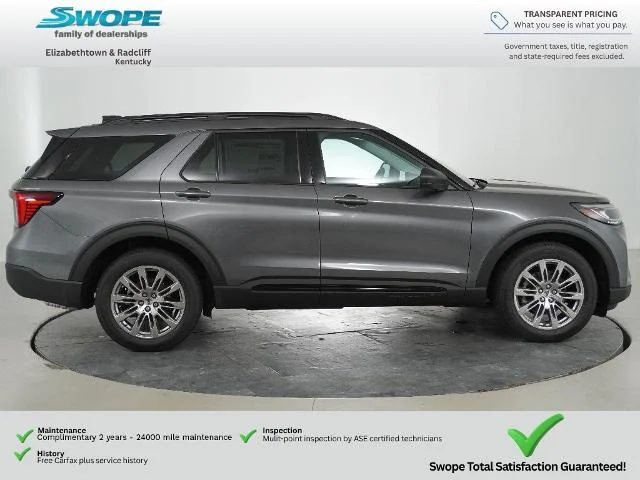 New 2026 Carbonized Gray Metallic Ford Active image 40