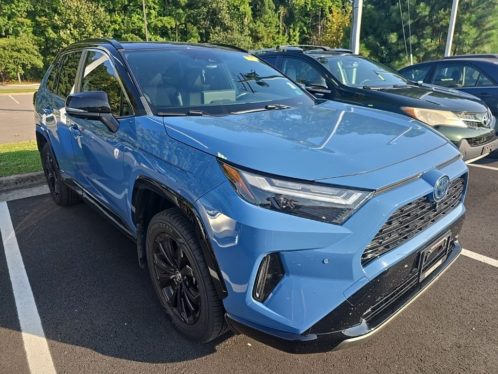 Used 2023 Blue Toyota XSE image 8