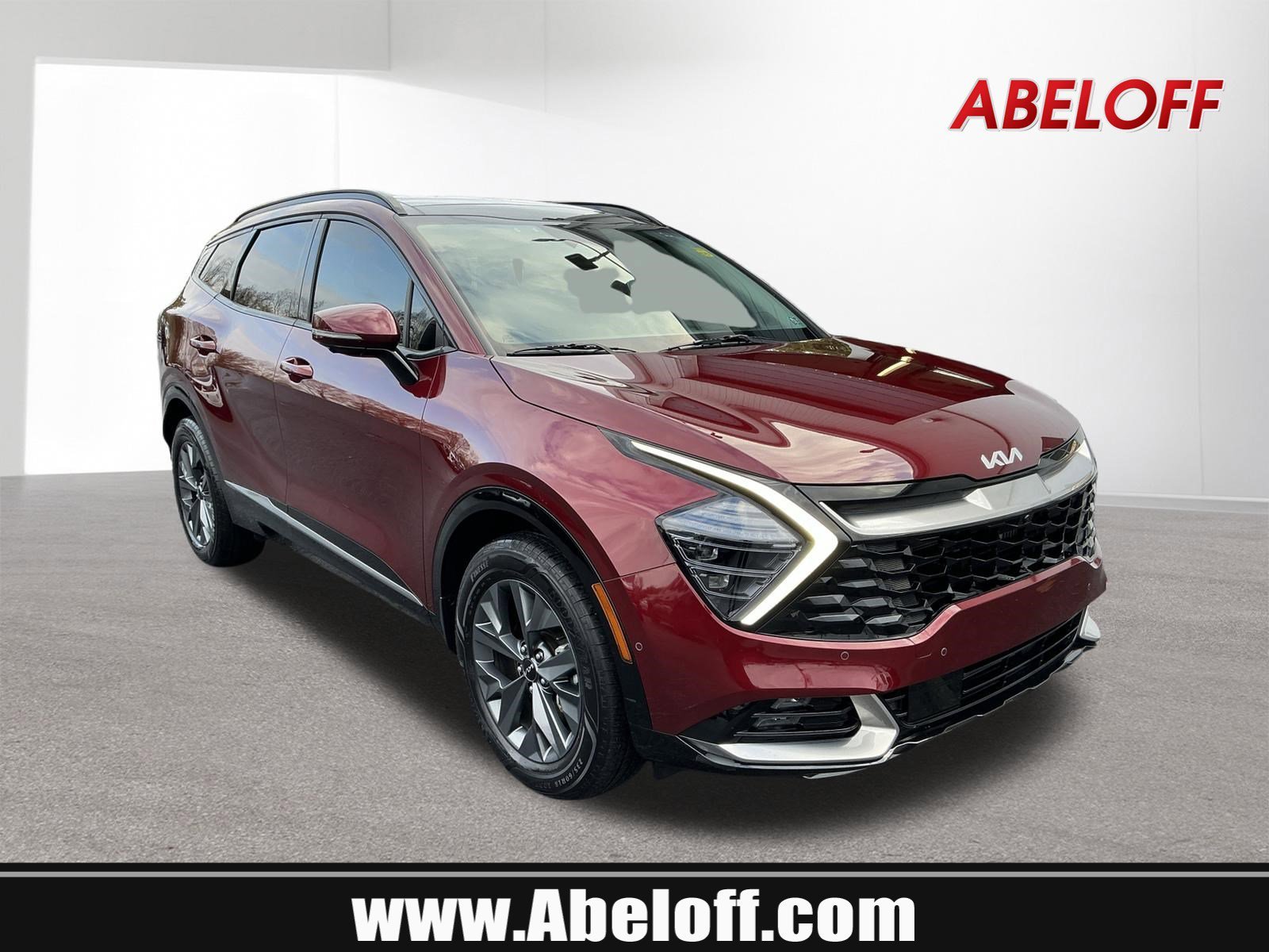 Used 2023 Dawning Red Kia SX-Prestige image 1