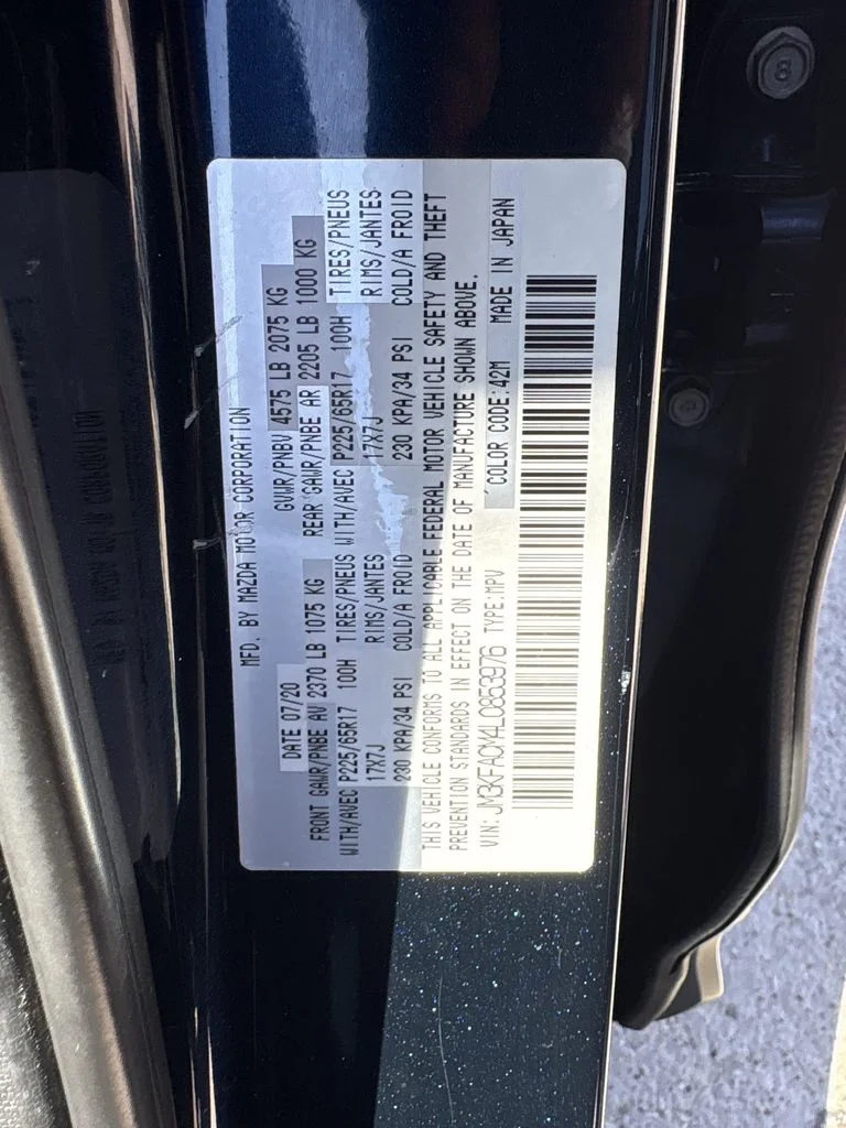 Used 2020 Deep Crystal Blue Mica Mazda Touring image 27