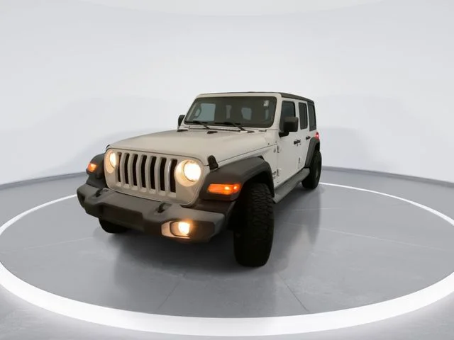 Used 2020 White Jeep Unlimited Sport S image 5