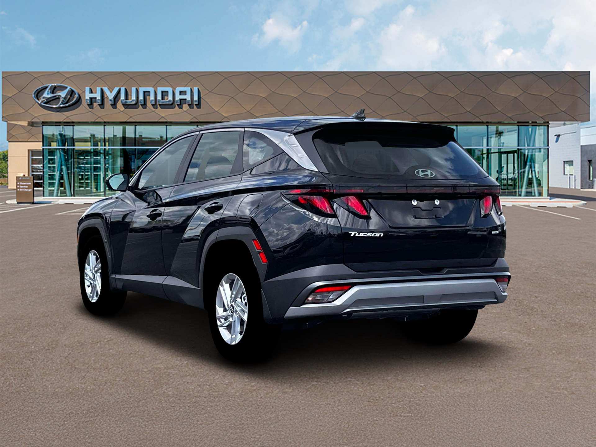New 2026 Black Hyundai SE AWD image 5