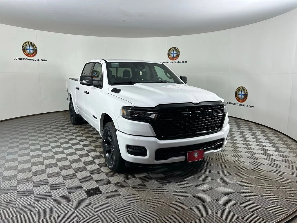 New 2026 Bright White Clear-Coat Exterior Paint RAM Big Horn image 18