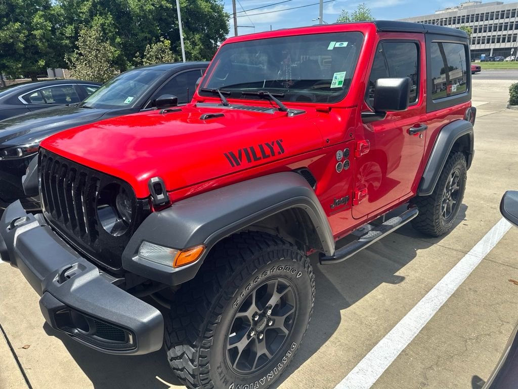 Used 2023 Red Jeep Willys image 1