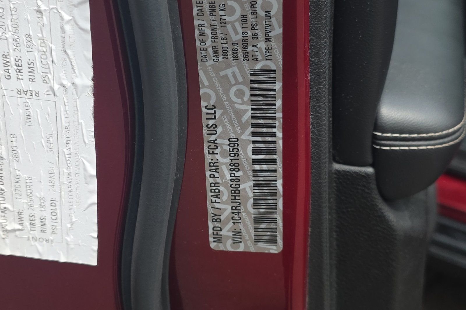 Used 2023 Red Jeep Limited image 32