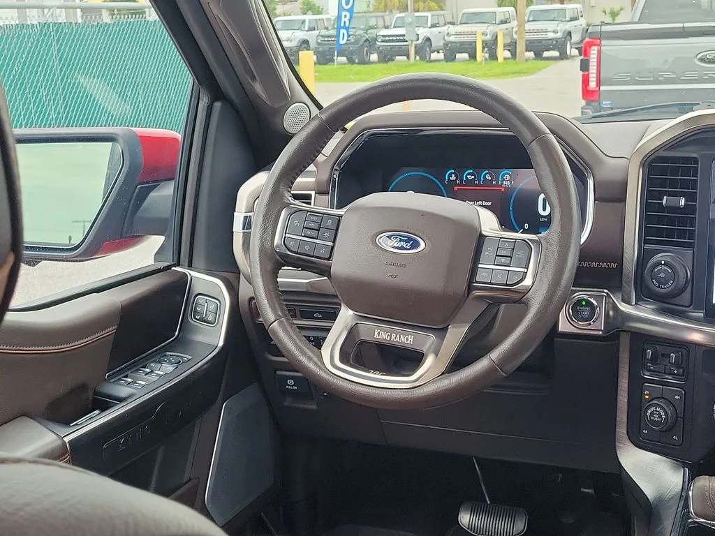 Certified Used 2023 Red Ford King Ranch image 14