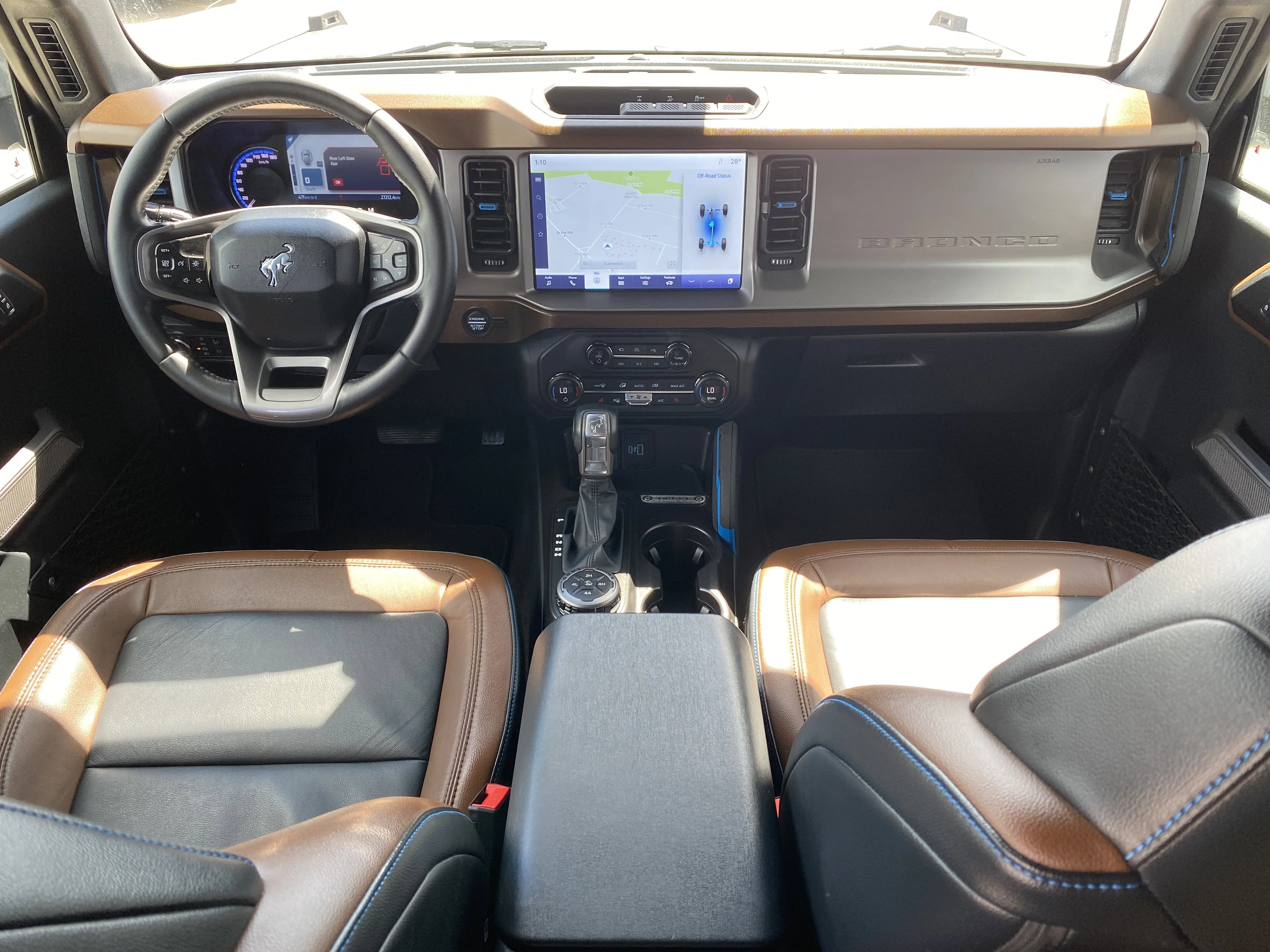 Certified Used 2021 Gray Ford Base 4 Door Advanced 4x4 * SOFT TOP * 2 TONE LEATHER * NAVIGATION * image 10