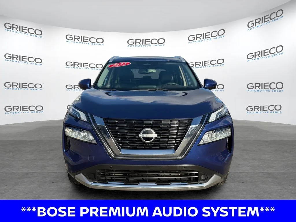 Used 2023 Blue Nissan Platinum image 2
