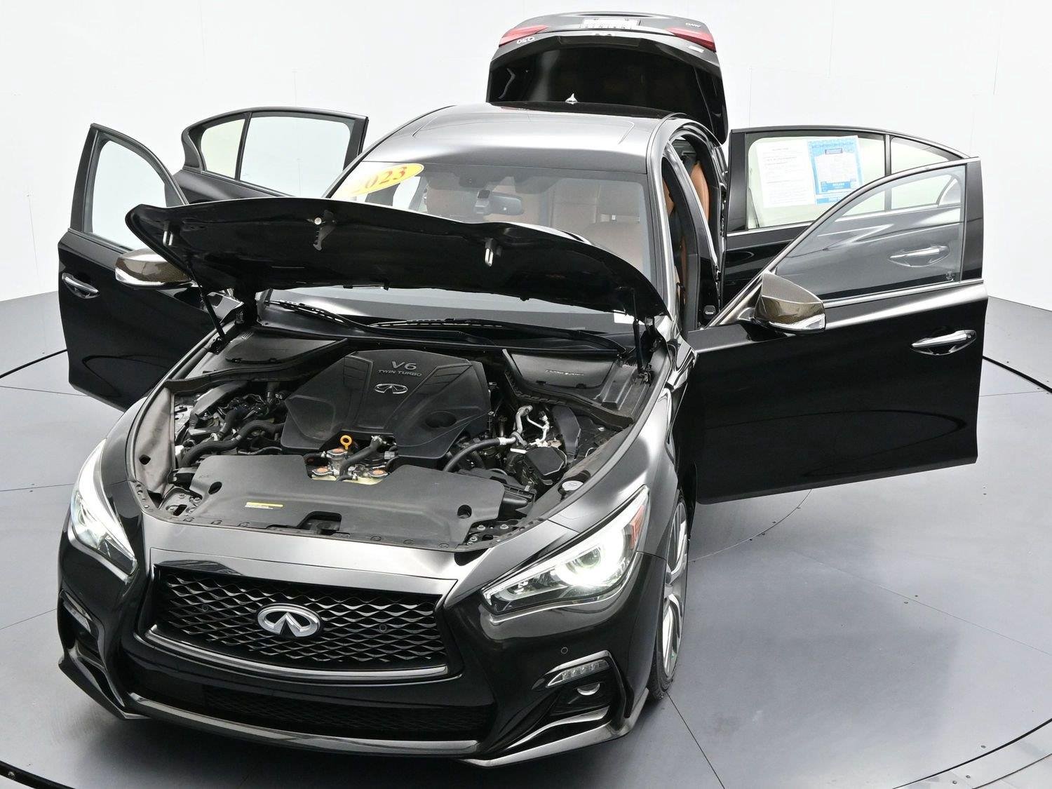 Used 2023 Black Obsidian INFINITI SENSORY image 46