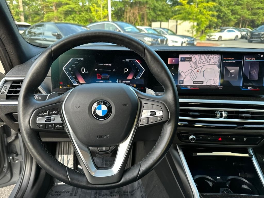 Certified Used 2024 Skyscraper Grey Metallic BMW 330i xDrive image 13