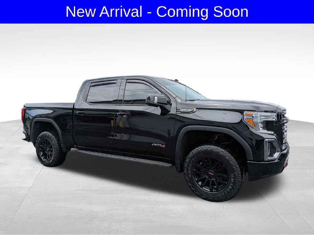 Used 2021 Black GMC AT4 image 1