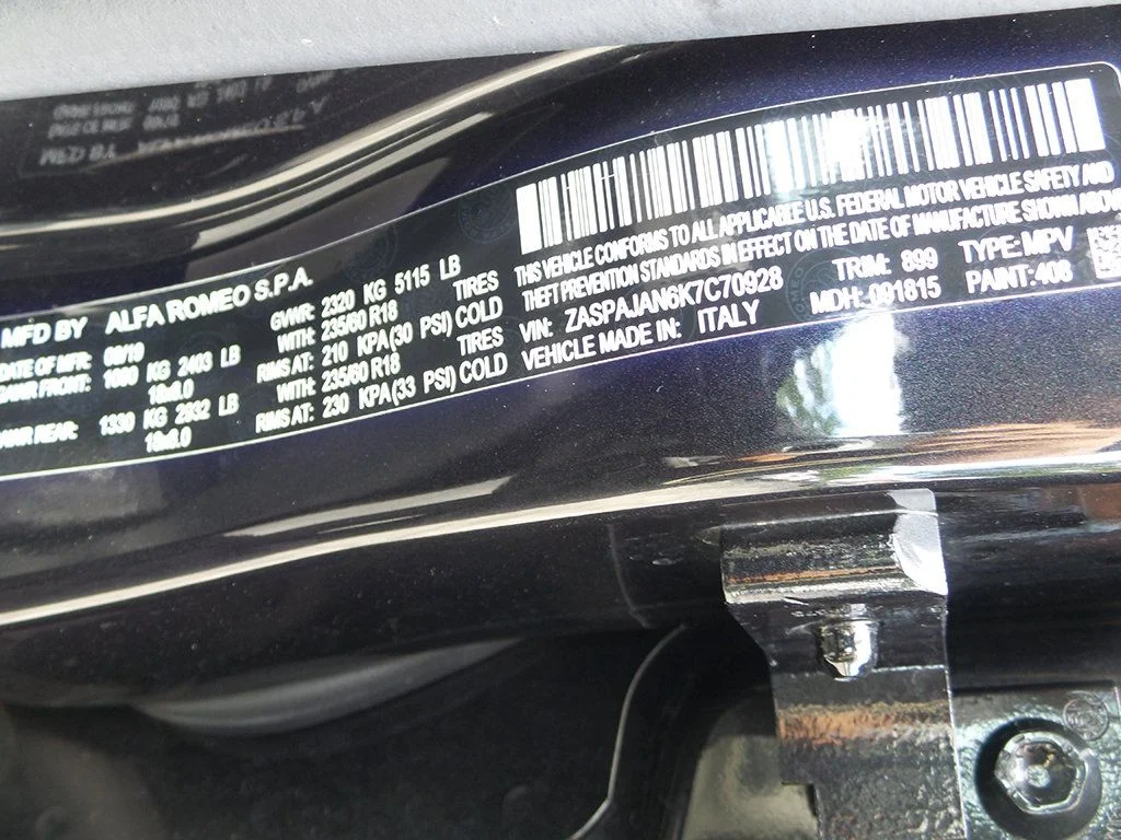 Used 2019 Black Alfa Romeo Base image 45