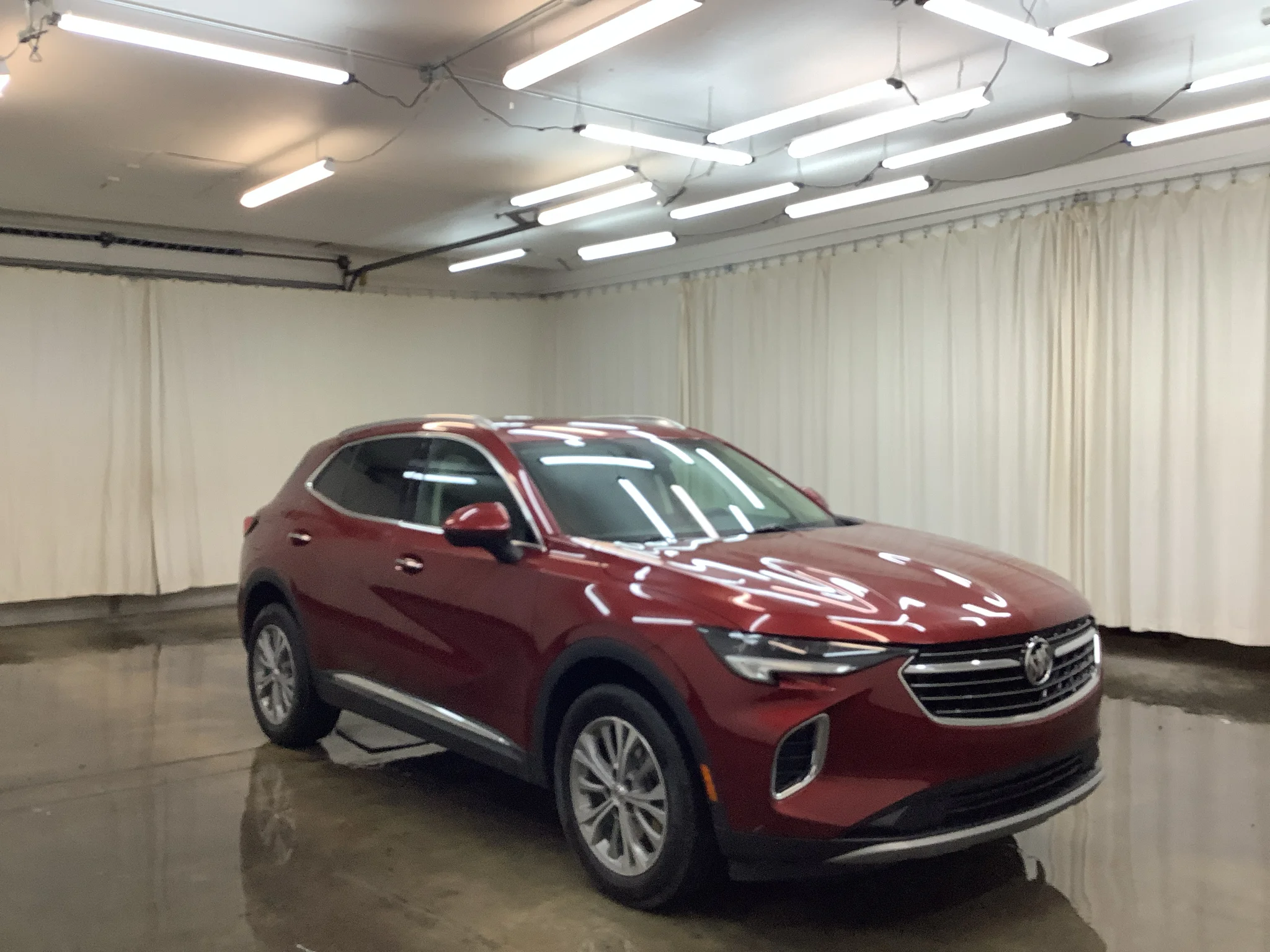Used 2022 Cinnabar Metallic Buick Preferred image 3